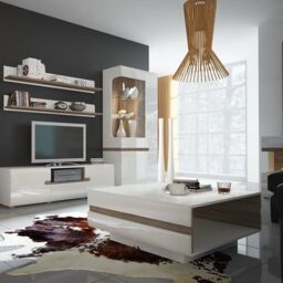 Furniture To Go Chelsea Living Small Designer Coffee Table in White - thumbnail 3