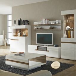 Furniture To Go Chelsea Living Small Designer Coffee Table in White - thumbnail 5