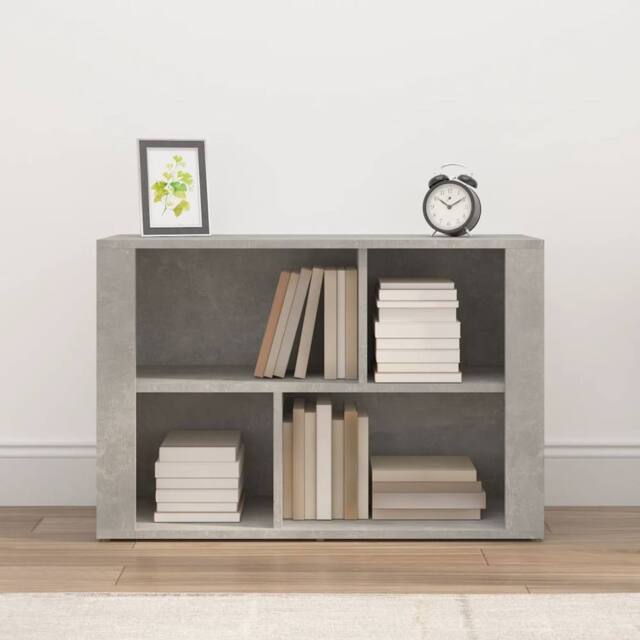 Berkfield Home Sideboard Concrete Grey 80x30x54 cm Engineered Wood - Size: 80 x 30 x 54 cm - image 1