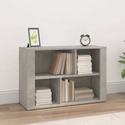 Berkfield Home Sideboard Concrete Grey 80x30x54 cm Engineered Wood - Size: 80 x 30 x 54 cm - thumbnail 2