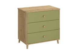 Shefa Line Shefa 890 Kids Changing Dresser Pistachio Green (2 Boxes) - thumbnail 4