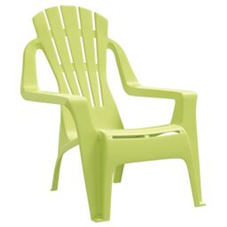 Berkfield Home Garden Chairs 2 pcs for Children Green 37x34x44cm PP Wooden Look - Size: 37 x 34 x 44 cm - thumbnail 3