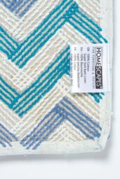 Homescapes Super Absorbent Soft Cotton Bath Mat in Teal - thumbnail 5