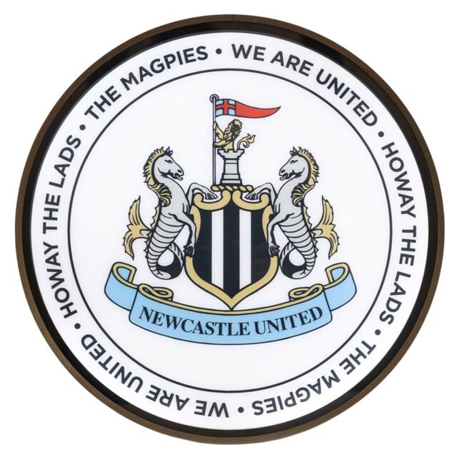 Newcastle United FC LED Wall Light in Black - image 1