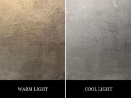 Acantha Fires & Fireplaces Acantha Hearth in Slate Venetian Plaster Effect in Black - thumbnail 5
