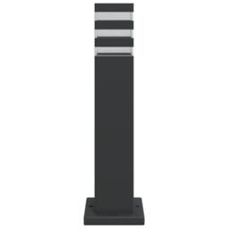 Berkfield Home Outdoor Floor Lamp Black 50 cm Aluminium - thumbnail 4
