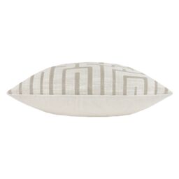 HOEM Lauder Geometric Cushion in Ecru - Size: 45 cm x 45 cm - thumbnail 3