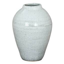 Lemon Pavilion Furniture and Decor Kemi Large Olpe Vase - Ceramic - L27 x W27 x H44 cm - White - thumbnail 1