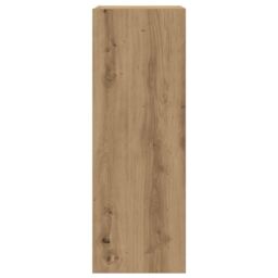Berkfield Home Wall Mounted TV cabinets 3 pcs Artisan Oak Engineered Wood in Brown - thumbnail 5