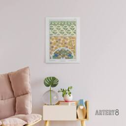 "Artery8 Flower Chrysanthemum Canvas Wall Art Print Vintage Verneuil - Size: W24"" x H32""" - thumbnail 3