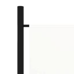 Berkfield Home 5-Panel Room Divider Cream White 250x180 cm - thumbnail 5