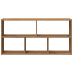 Berkfield Home Wall Shelf Artisian Oak 100x25x50 cm Engineered Wood in Brown - Size: 100 x 25 x 50 cm - thumbnail 4