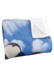 JQ Licensing Jlo Cow & Butterflies Garden Silky Touch Super Soft Throw Blanket 152 X 127 cm in White - thumbnail 3
