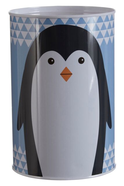 Orsina Parker The Penguin Large Money Tin in Blue - image 1