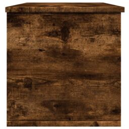 Berkfield Home Storage Box Smoked Oak 102x35x35 cm Engineered Wood in Brown - Size: 102 x 35 x 35 cm - thumbnail 5