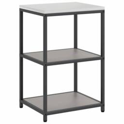 Berkfield Home Kitchen Storage Shelf with Storage Rusty Weathering steel in Brown - thumbnail 6