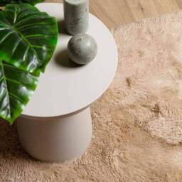 Berkfield Home Shaggy Rug High Pile NAVARRA Beige 60x100 cm Polyester - Size: Medium - thumbnail 8