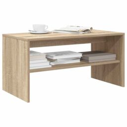 Berkfield Home TV Cabinet Sonoma Oak 80x40x40 cm Engineered Wood in Brown - Size: 80 x 40 x 40 cm - thumbnail 1