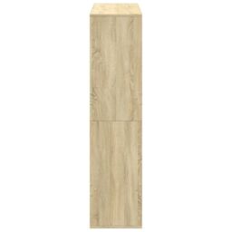 Berkfield Home Room Divider Sonoma Oak 100x33x135 cm Engineered Wood in Brown - Size: 100 x 33 x 135 cm - thumbnail 5