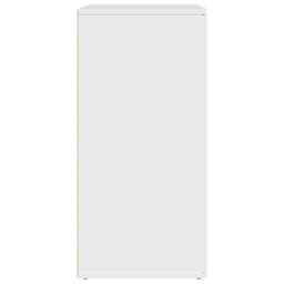 Berkfield Home Sideboards 2 pcs White 79x38x80 cm Engineered Wood - Size: 79 x 38 x 80 cm - thumbnail 6