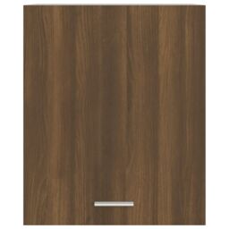 Berkfield Home Hanging Cabinet Brown Oak 50x31x60 cm Engineered Wood - Size: 50 x 31 x 60 cm - thumbnail 4