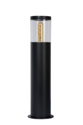 Lucide 'FEDOR' Dimmable Stylish Decorative Garden Outdoor Bollard Light 1xE27 in Black - thumbnail 2