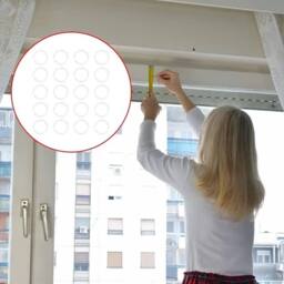 SPETLEK Plastic Roman Blind Curtain Rings 1PCS SAMPLE in Clear - thumbnail 5