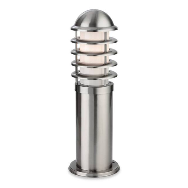 Netlighting Penrith Bollard 450mm Stainless Steel IP44 in Grey