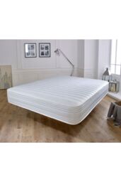 eXtreme Comfort Ltd Men's Straight Line Memory Foam Spring Mattress in White - Size: King - thumbnail 5