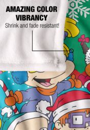 Nickelodeon Rugrats Group Christmas Silky Touch Super Soft Throw Blanket 152 X 127 cm in White - thumbnail 4