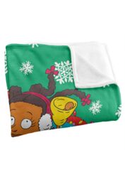 Nickelodeon Rugrats Group Christmas Silky Touch Super Soft Throw Blanket 152 X 127 cm in White - thumbnail 3