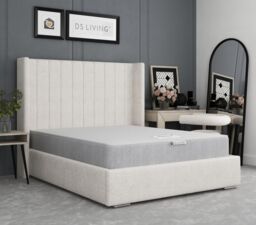 DS Living Premium Comfort Orthopaedic Medium-Firm Mattress in Grey - Size: Double