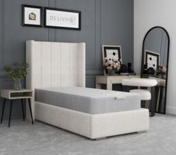 DS Living Premium Comfort Orthopaedic Medium-Firm Mattress in Grey - Size: Double - thumbnail 5