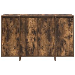 Berkfield Home Smoked Oak Sideboard Smoked Oak Engineered Wood 120 x 41 x 75 cm in Brown - thumbnail 6