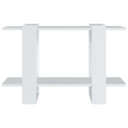 Berkfield Home Book Cabinet/Room Divider White 80x30x51 cm - Size: 80 x 30 x 51 cm - thumbnail 5