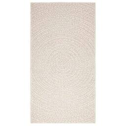 Berkfield Home Rug ZIZUR Cream 80x150 cm Jute Look Indoor & Outdoor - Size: Medium - thumbnail 1