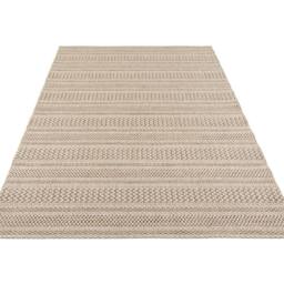 THE RUGS Arras Indoor Outdoor Rug & Runner Flatwoven Polypropylene Rug in Cream - Size: 80 cm x 150 cm - thumbnail 4