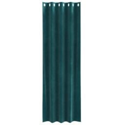 Berkfield Home Blackout Curtains with Eyelets 2 pcs Dark Green Velvet - thumbnail 3