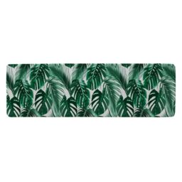 Benjamin Tate Design Palm Leaves Runner Rug in Natural - Size: 67 cm x 230 cm - thumbnail 1