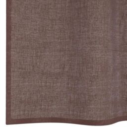 Berkfield Home Voile Curtains with Grommets 2 pcs Brown 140x260 cm - thumbnail 6