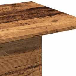Berkfield Home Coffee Table Old Wood 102x55.5x40 cm Engineered Wood in Brown - thumbnail 7