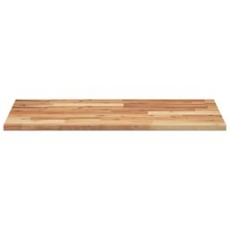 Berkfield Home Bathroom Vanity Top Oil Finished 60x50x2 cm Solid Wood Acacia in Brown - Size: 60 x 50 x 2 cm - thumbnail 3