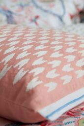 Sanderson 'Suva' Cushion 40X60cm in Pale Orange - Size: 40X60 cm - thumbnail 2