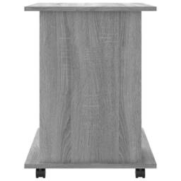 Berkfield Home Rolling Cabinet Grey Sonoma 60x45x60 cm Engineered Wood - Size: 60 x 45 x 60 cm - thumbnail 6