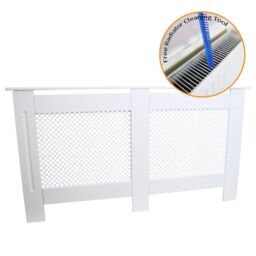 Monstershop Radiator Cover MDF White 1515mm - thumbnail 2