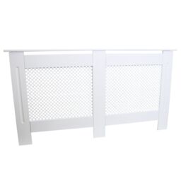 Monstershop Radiator Cover MDF White 1515mm - thumbnail 1