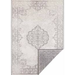 THE RUGS Cebu Reversible Indoor Outdoor Rug Polypropylene Flatweave Durable in Grey - Size: 240 cm x 340 cm - thumbnail 1