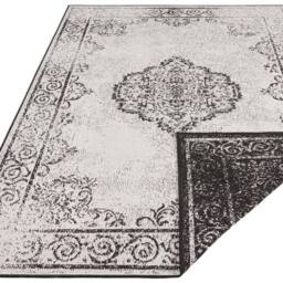 THE RUGS Cebu Reversible Indoor Outdoor Rug Polypropylene Flatweave Durable in Grey - Size: 240 cm x 340 cm - thumbnail 4