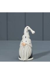 KDMD Black & White Festive Ceramic Santa - 12mm - thumbnail 1
