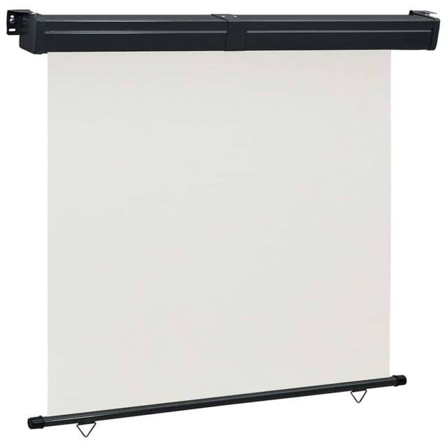 Berkfield Home Balcony Side Awning 170x250 cm Cream in Beige - image 1